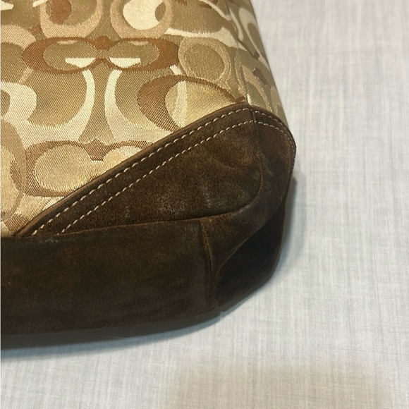 Coach Chelsea Hobo Shoulder Bag with Suede Exterior - Picture 5 of 9